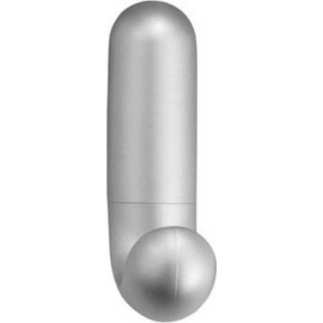 6 x GANCIO ADESIVO J INOFIX 1 POSTO CROMO OPACO