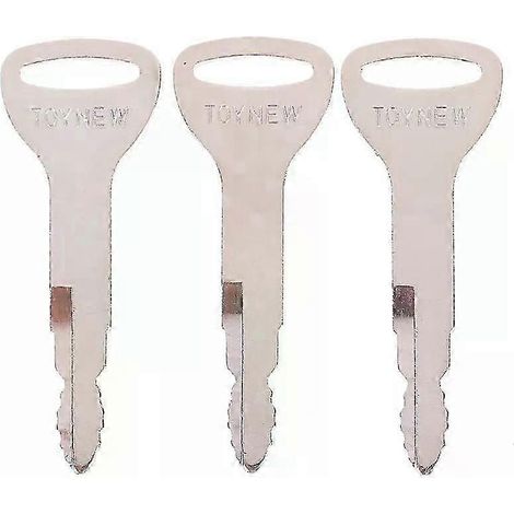 3-teiliges Zubehörset für Gabelstapler-Zündschlüssel (neue Ausführung), ersetzt Teil A62597-JXLGV (1/5)