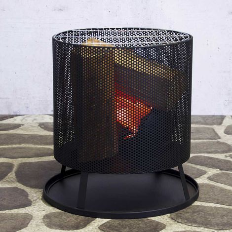 Panier à feu Roxanne - noir