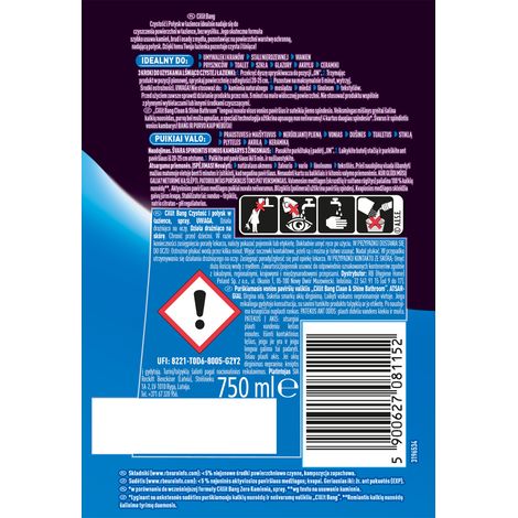 CILLIT BANG Spray de baño limpio y brillante 750 ml (1/5)