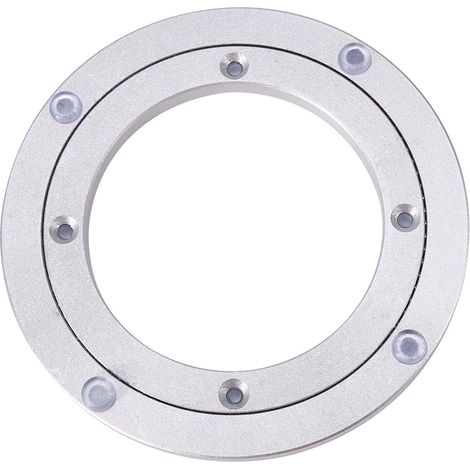 Plateau tournant en alliage d'aluminium haute résistance pour table à manger ronde (1/5)
