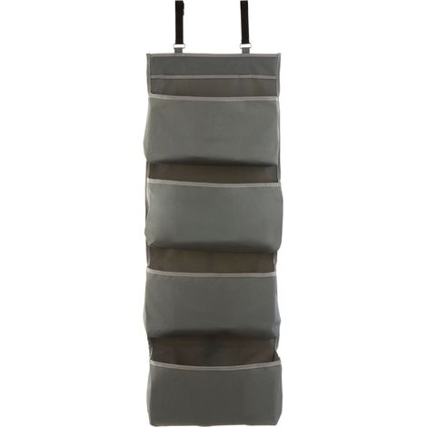 Premier Housewares Grey Polyester Over Door Hanging Organiser (1/4)