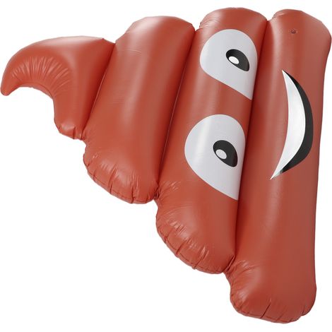 Dicke, aufblasbare Schwimmhilfe aus lebensmittelechtem PVC in lustiger Form für Kinder und Babys. Poolspielzeug. (1/5)