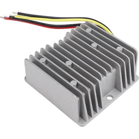Abwärtstransformator 24 V (15–40 V) auf 12 V DC/DC-Wandler Spannungsreduzierer Regler IP67 wasserdicht 120