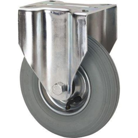 rueda fija  17zv200-rilr metalico-neumatica gris eje rodillos (1/2)