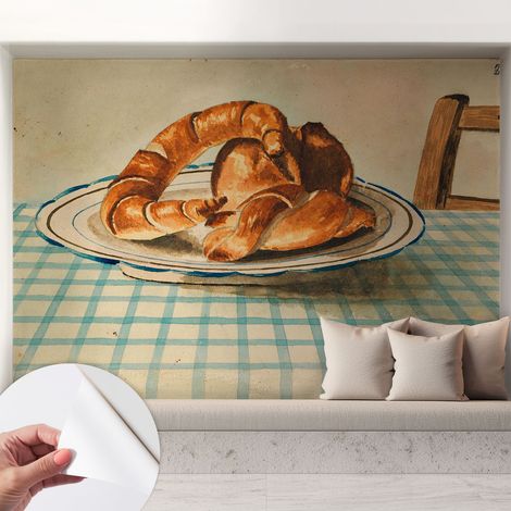Fotomurale adesivo stickers - murali decorativo - soggiorno moderno - effetto realistico - Dolci da forno 208x146 cm (1/5)
