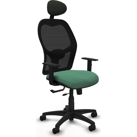 Silla de oficina piqueras y crespo Alocén negro cómoda funcional (1/2)