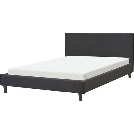 Bed Fabric FITOU 140 x 200 cm (EU Double) Black (1/5)