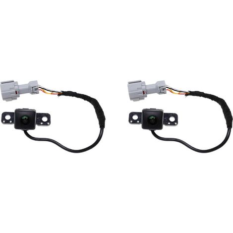 2 cámaras de visión trasera para coche, compatibles con Hyundai Santa Fe 2012-2015 95760-2W000 95760 2W000 957602W000 (1/5)
