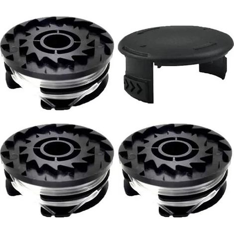 Ensemble d'accessoires pour tondeuse et coupe-bordures Parkside, TLP-01 (3 bobines + 1 capuchon de bobine) Multicolore (1/4)