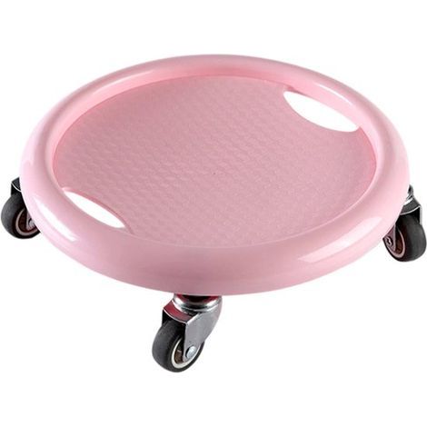 Planche à abdominaux Longziming pour femmes – Quatre roues, silencieuse, en plastique durable, compacte et portable – Renforcement des muscles profonds, combustion des graisses abdominales et entraîne (1/5)