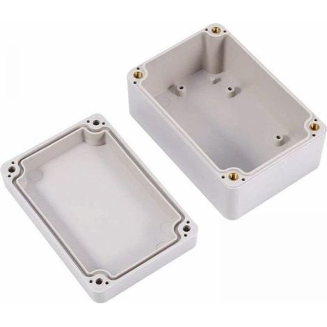 Junction Box, Electrical Junction Box, ABS Project Box Wiring Box, 100 x 68 x 50 mm Electrical Connection Box, Outdoor Electrical Waterproof Box (1/5)
