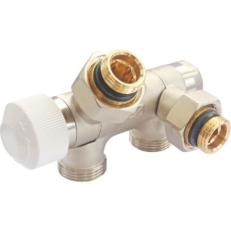 Distributeur thermostatique mono/bitube orientable pour toutes installations (1/3)