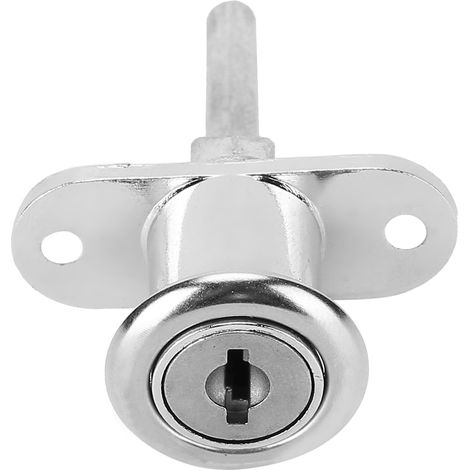 Lot de 4 verrous à came en alliage de zinc pour tiroir, armoire triple et bureau - Accessoires de quincaillerie (1/5)