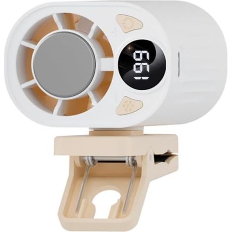 Ventilateur sans pales à clipser rechargeable par USB C (1/5)