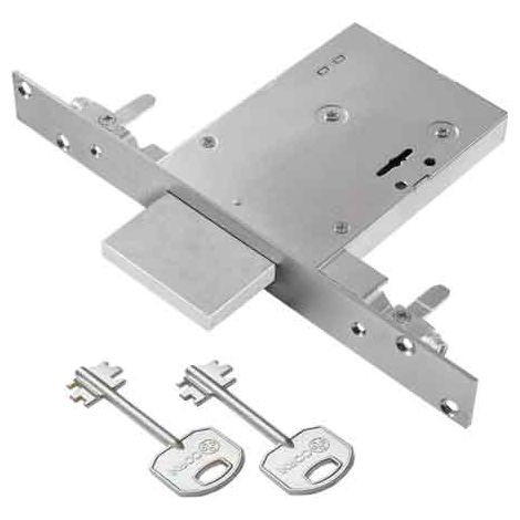SERRATURA A DOPPIA MAPPA INFERRIATE ART. 8TD1014 YALE E70 - scatola 123x82 mm - YALE