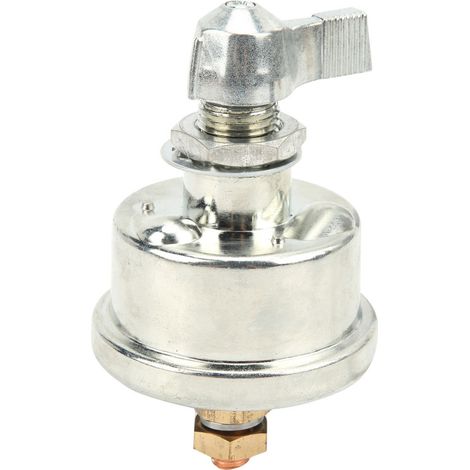 Interrupteur coupe-batterie 12-24V 300A – Sectionneur général – Pour équipements électriques, camping-car et bateau
