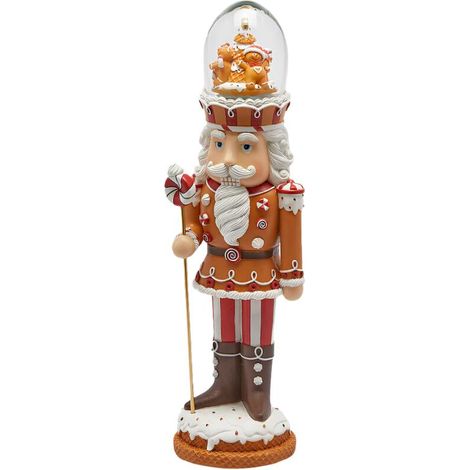 Statuetta soldatino per decorazioni con Musica+Mov.+Led -Modello 2 (1/2)