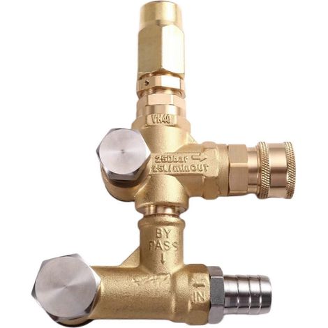 Nettoyeur haute pression pression Regulator haute pression pompe à eau Unloader Regulating vanne (1/5)