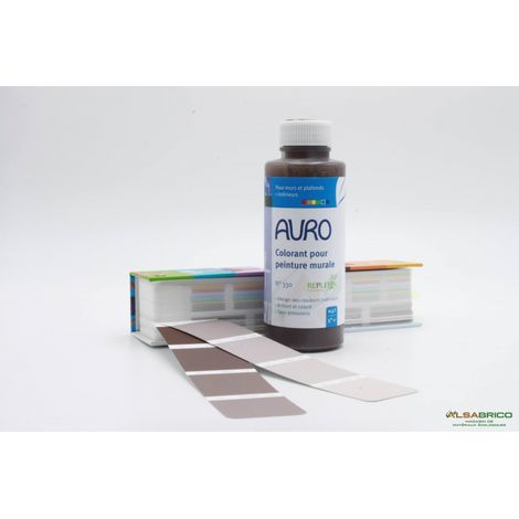 Colorant pour peinture blanche AURO n°330, Brun Oxyde -