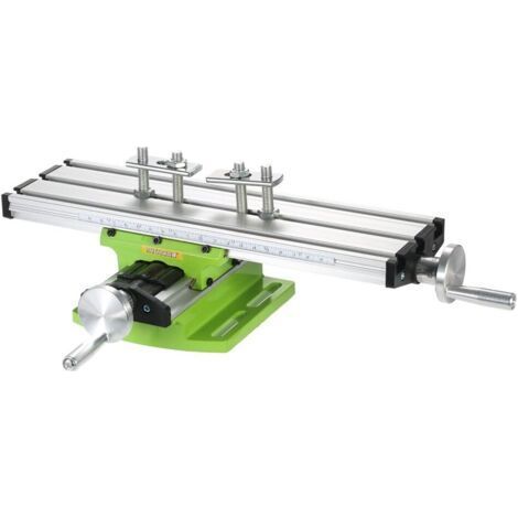 310x90 mm Mini Multifunction Milling Worktable Composite Milling Machine Drilling Coordinate Table (Type 1) (1/4)