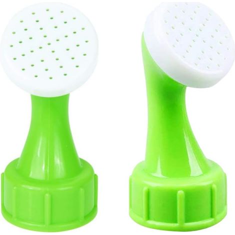 Lot de 2 bouchons pulvérisateurs pour bouteille d'eau, mini arrosoir et brumisateur pour bonsaï, plantes d'intérieur – Pratique et réutilisable–DELKEVIC