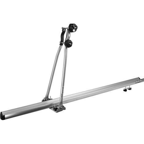 EUFAB Fahrradträgeraufsatz Alu Star für 1 Fahrrad auf dem Dachlastträger Fahrradträger