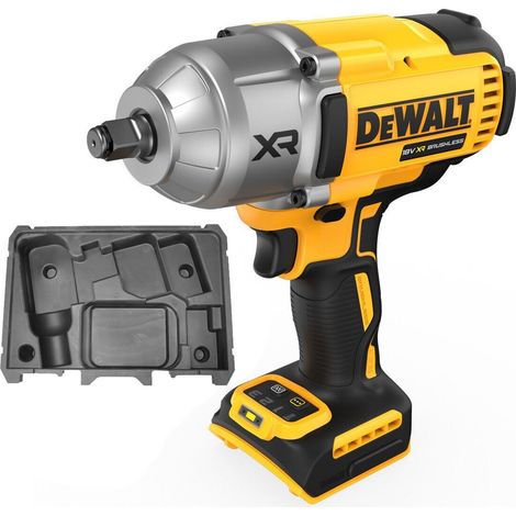 Dewalt 18v DCF900N XR High Torque Impact Wrench Li-Ion 1/2"" 1396Nm + Tstak Inlay (1/5)