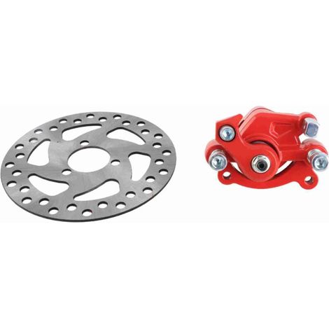Jeffergarden Étriers de frein de haute qualité avec disques de frein durables pour scooters 43cc-DOU