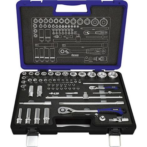 Composizione Presa 1/4 1/2 '', 60Pcs, 60 Parti
