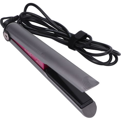 Lisseur professionnel 2 en 1 avec écran LCD et fonction boucleuse. Prise 110-240 V (Royaume-Uni). (1/5)