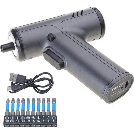 Ensemble d'outils de perceuse électrique domestique, ensemble de perceuse électrique efficace, ensemble de tournevis avec résistance supérieure à la corrosion
