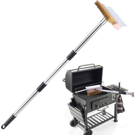 Hochleistungs-Grillbürste – Aluminium-Werkzeug für den Pizzaofen (1/5)