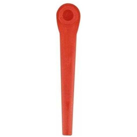 Lot de 100 Lames en Plastique compatibles avec Coupe-Bordure Gardena, Lames de Rechange pour Coupe-Bordures Gardena et Coupe-Bordures sans Fil,,rouge--INHHUB (1/4)