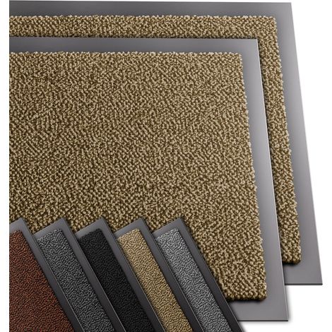 VOUNOT® Juego de 2 Felpudo Entrada casa, 40x60cm, Beige