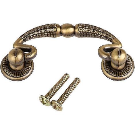 Poignée de porte de meuble de cuisine couleur laiton pour bar, porte, fenêtre, tiroir ou armoire-62mm