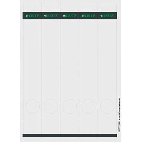 Ordnerrückenetikett schmal/lang 39 x 285 mm (B x H) selbstklebend mit Griffloch grau 125 Etik./Pack. (1/5)
