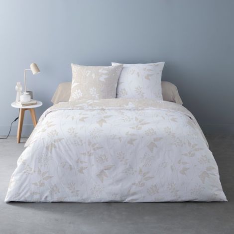 Housse de couette 240x220 AZALEA + 2 taies Percale de coton (1/3)