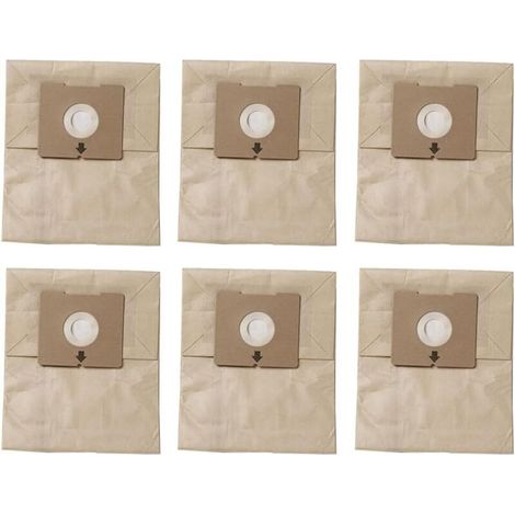 Ersatzbeutel kompatibel mit Staubsaugern der Bissell Zing 4122-Serie 2154A 2154W, Ersatz für Teilenummer 2138425, 213-8425 – 6er-Pack