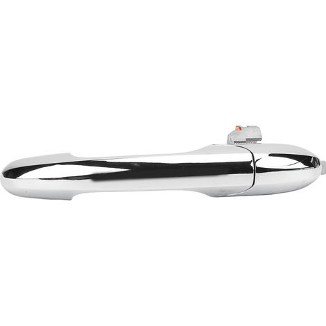Poignée de porte extérieure de voiture chromée aspect élégant poignée plus lisse extérieur extérieur haute résistance pour 500 2012 à 2019 avant gauche: 735485876 (1/5)