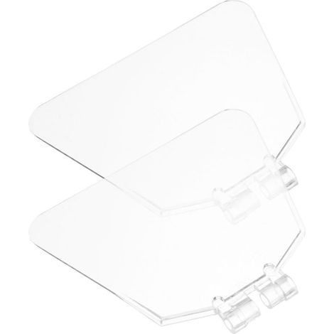 Bouclier Protection Oculaire Espace à Facile pour Installer Banc en Plastique 2pcs de Outils Électriques de Travail Sécurisé (1/5)