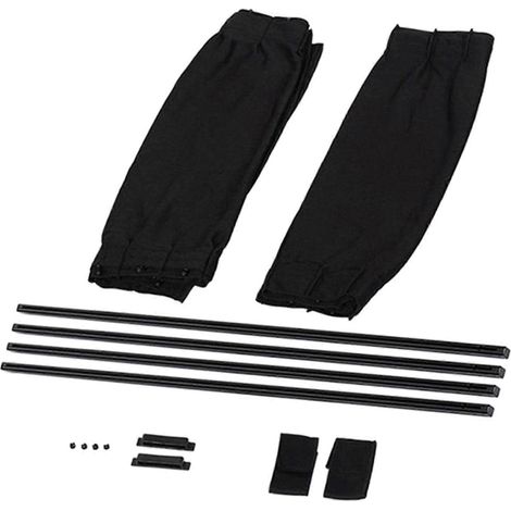 Lot de 2 rideaux de fenêtre de voiture opaques, faciles à installer, avec sangle de fixation et rail coulissant. Accessoire intérieur solide et universel, pare-soleil durable. (1/5)