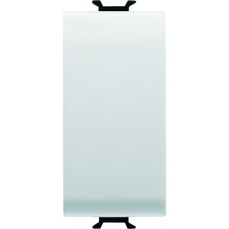 GW10131 Pulsante Unipolare 1 Modulo Na 16A Generico Bianco (1/2)