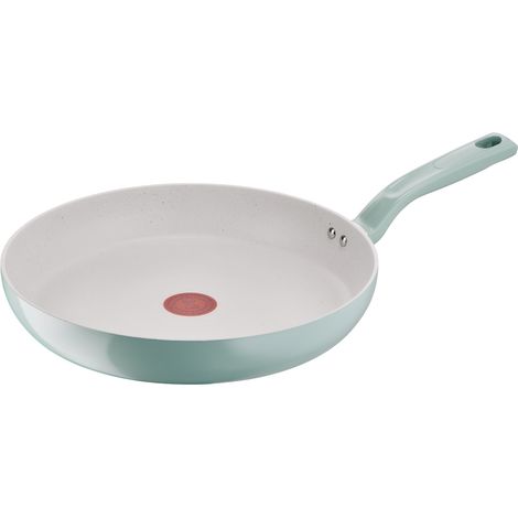 Lagostina Salvia - Sartén antiadherente de 30 cm de diámetro, revestimiento mineral, indicador de calor Thermo-Signal, mango remachado, compatible con inducción