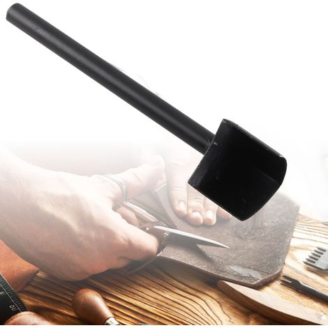 Poinçon en V pour cuir, poinçon en V, emporte-pièce en V, outils pour le travail du cuir (DIY), cuir de 25 mm (1/5)