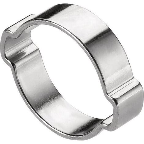 Ohrschelle doppelt Edelstahl'9-11 mm UNIVERSAL OOR0911RVS
