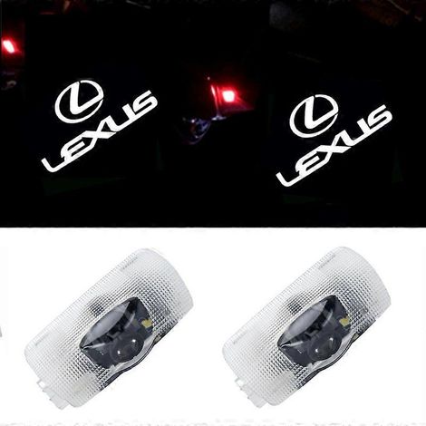 Ces 2 pièces sont compatibles avec les Lexus LS, RX, ES, IS et LX. Lampe d'ambiance à projection de porte Lexus (1/5)
