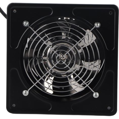6" Extractor Fan 150mm Hole Diameter 40W Air Extractor Wall Mounted Exhaust Fan for Kitchen Bathroom(Black) (1/5)