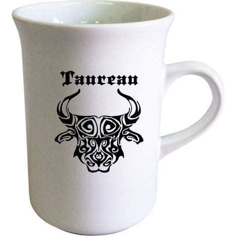 Tasse haute en céramique Taureau