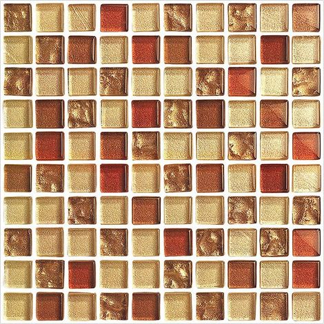 20x Stickers Carrelage Auto-adhésif Sticker pour Salle de Bain Cuisine Mural Autocollant Carreau Imperméable et étanche à l'humidité 10cm x 10cm (1/5)